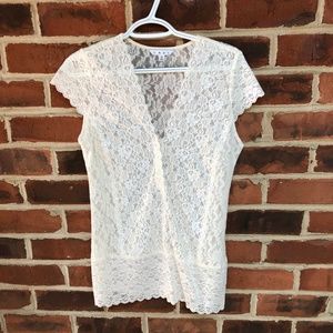 Cabi lacy top